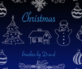 Christmas Handmade Photoshop Brushes