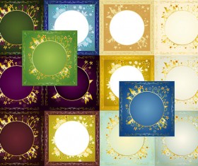 Golden Border vector