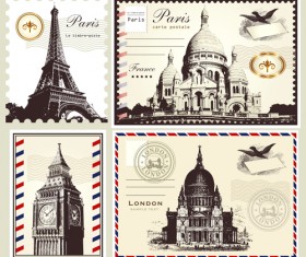 Vintage london tour elements 03