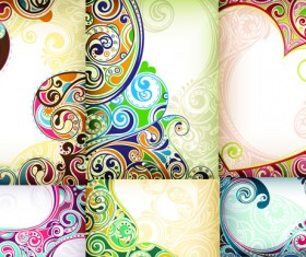 Decorative pattern background