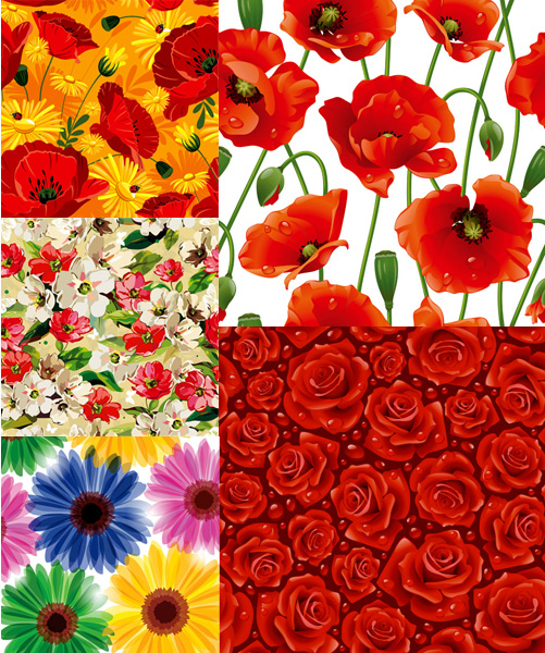 Elements of stylish decorative pattern background art vector