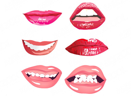 Mouth material 1 Vector