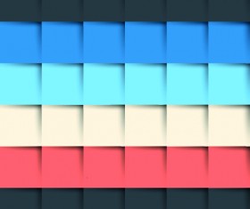 3D shapes background 01