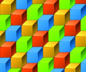 3D Geometric shapes backgrounds 03