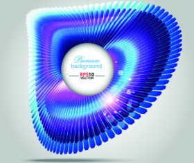 Set of Abstract objects backgrounds 02