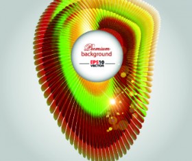 Set of Abstract objects backgrounds 03