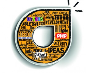 Set of Abstract objects backgrounds 05