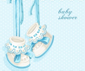 Cute Baby objects design elements 02