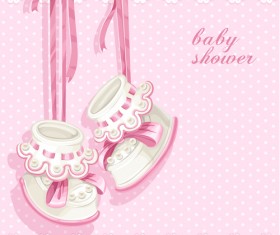 Cute Baby objects design elements 03
