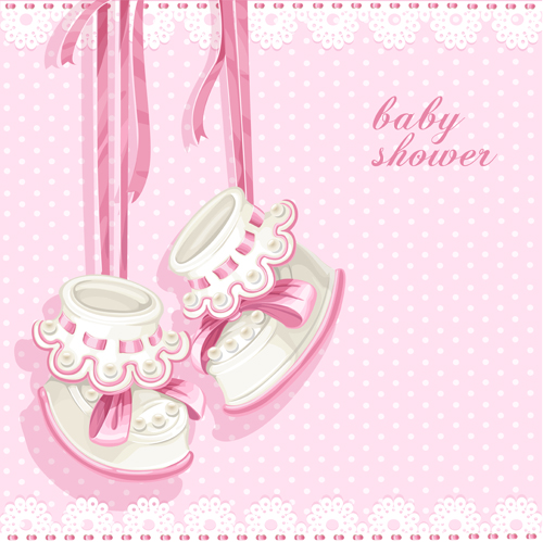Cute Baby objects design elements 03