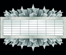 Cinema design elements vector 03