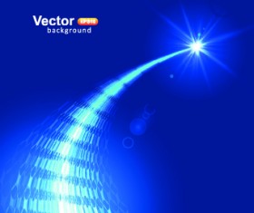 Blue light backgrounds set 02