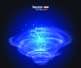 Blue light backgrounds set 04