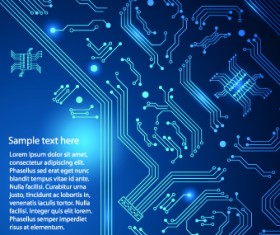 Shiny Blue technology style backgorund 01