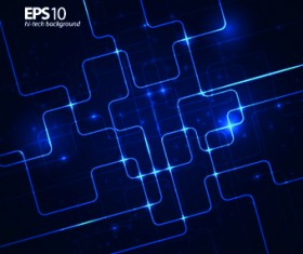 Shiny Blue technology style backgorund 03