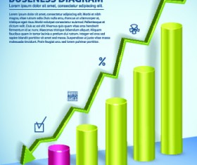 Modern Business diagram and infographic design vector 02