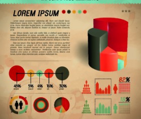 Modern Business diagram and infographic design vector 03