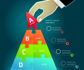 Concept Business infographics vector 02