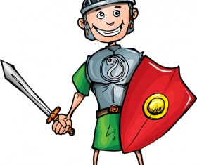 Cartoons figure vector 02