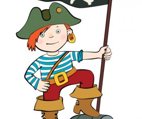 Cartoons figure vector 04