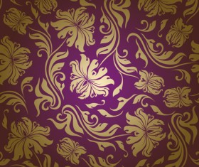 Classic floral Pattern vector 01