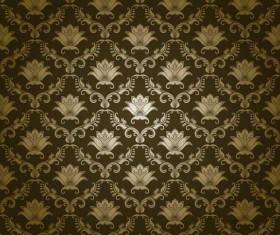 Classic floral Pattern vector 04