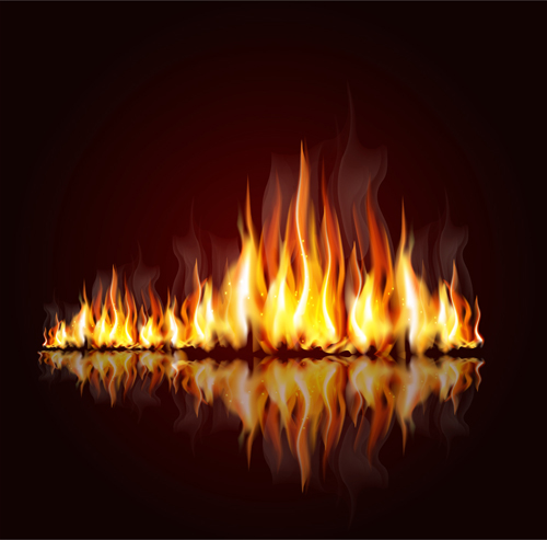 Vector Fire Backgrounds 01