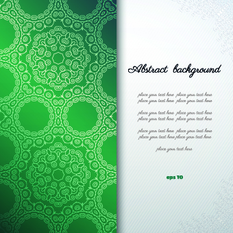 Floral background with you text vector 01