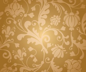 Vector Flower elements backgrounds 02