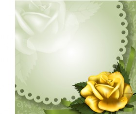 Vector Flower elements backgrounds 04