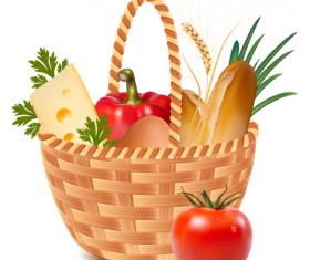 Vector Food packaging elements 03