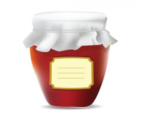 Vector Food packaging elements 05