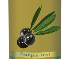 Vector Food packaging elements 06