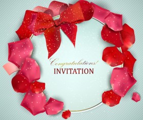Love and romantic Invitation cards 02