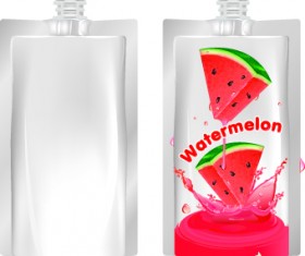 Packing juice design vector 01