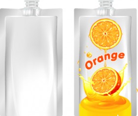 Packing juice design vector 02