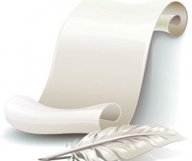 Paper Scrolls vector 01