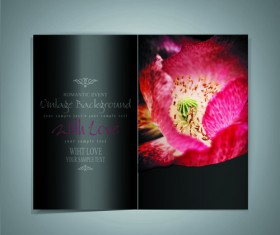 Vector Poppy Cards 01