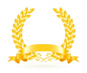 Shiny Ribbons design elements 02