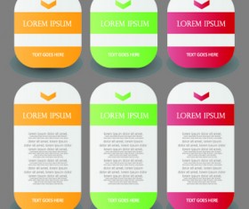 Vintage Shopping web banner vector 05