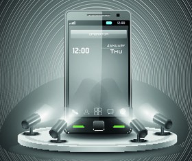Smartphone design template 04
