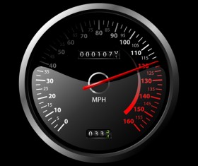 Speedometer vector set 01