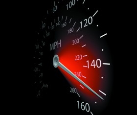 Speedometer vector set 03