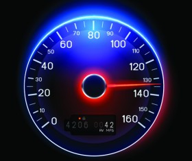 Speedometer vector set 04