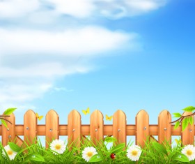 Summer with Flowers Backgrounds 04