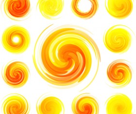Sun icons design elements 03