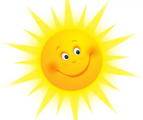 Sun icons design elements 05