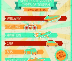 Transport banners vector 04