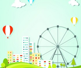 Vector Urban Landscapes set 04