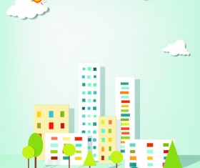 Vector Urban Landscapes set 05